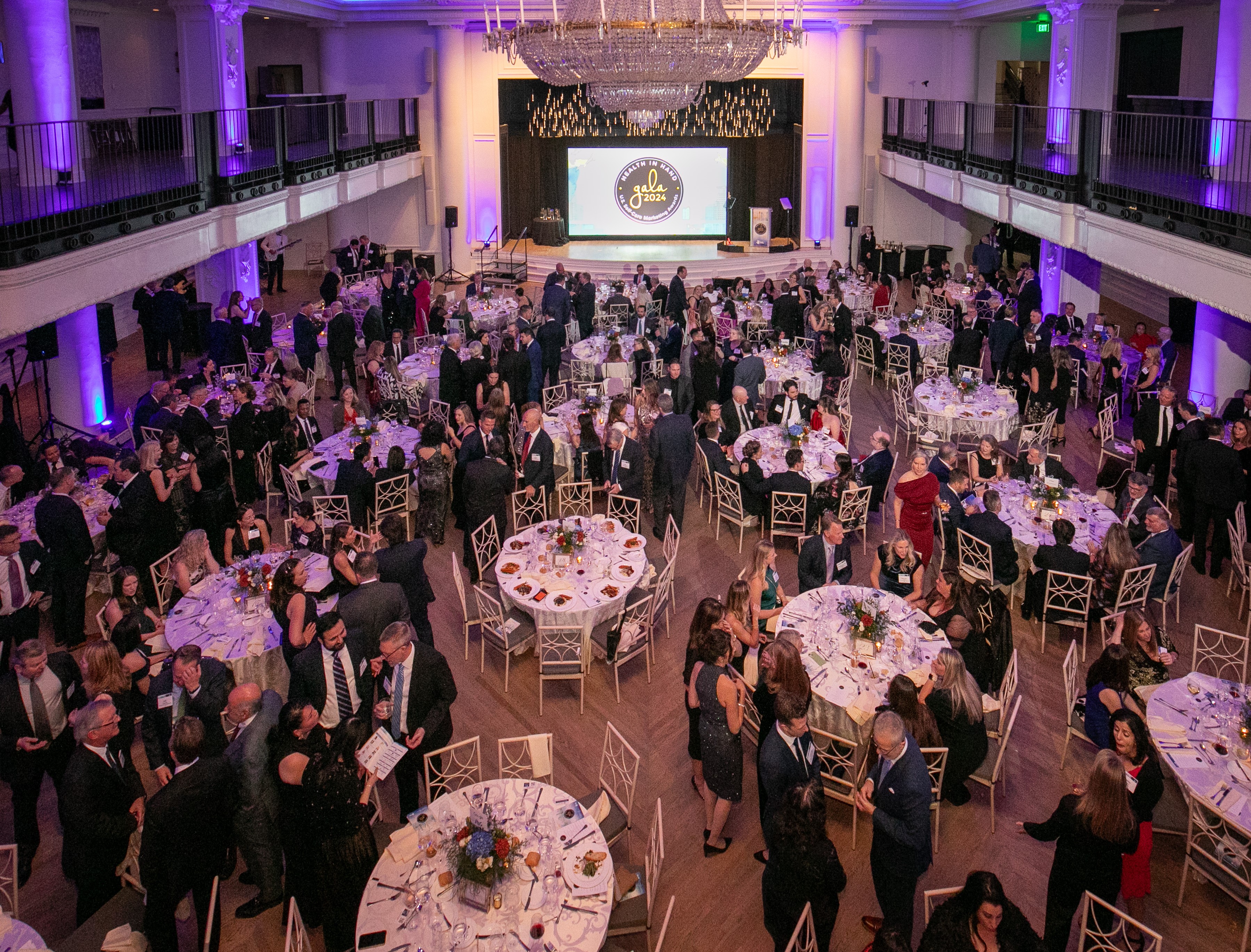 Gala Ballroom from Above