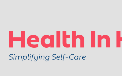 Health in Hand Logo Gray Background