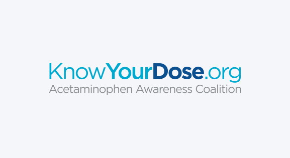 Know Your Dose campaign logo with tagline